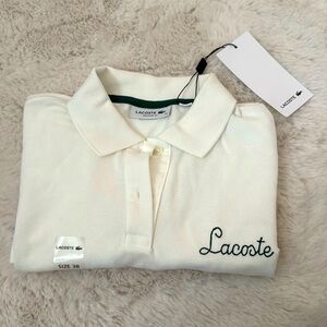 Lacoste White Button Down Shirt